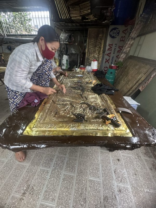 đồ thờ thủ công đồng mỹ nghệ chất lượng nhất Thái Bình